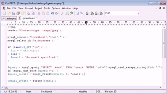 Beginner PHP Tutorial 160 Protecting Email with String to Image Part 4 смотреть онлайн
