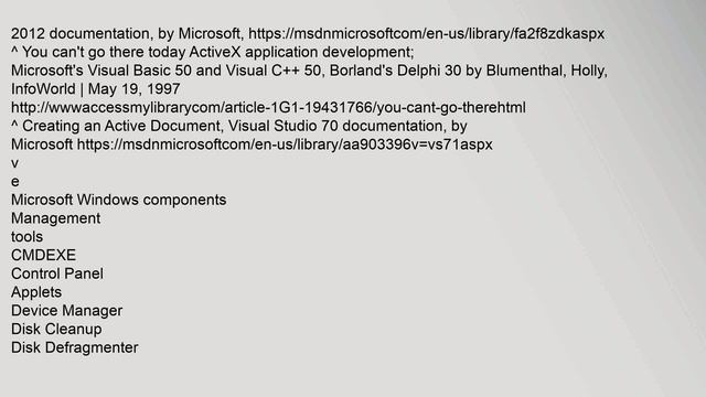 ActiveX Document смотреть онлайн