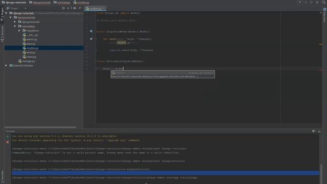 Design Patterns in Django - The Singleton смотреть онлайн