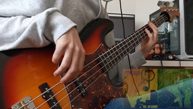 『マッシュル-MASHLE-』MASHLE OP 2 (Bling-Bang-Bang-Born - Creepy Nuts) - Slap Bass Cover смотреть онлайн