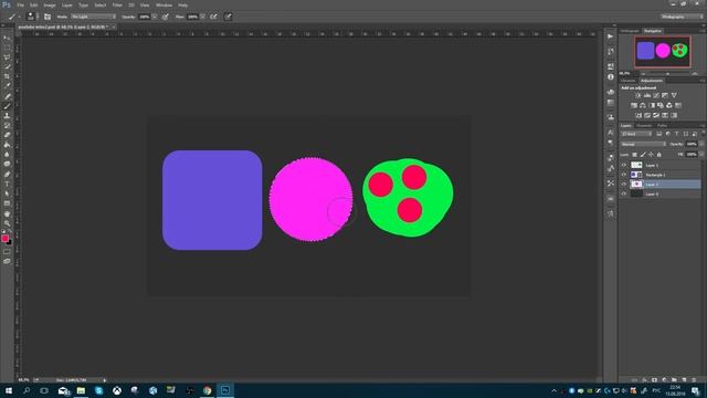 Уроки Photoshop. Панель слоёв.