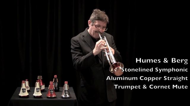 Humes & Berg Stonelined Symphonic Aluminum Copper Straight Trumpet & Cornet Mute (#106C) смотреть онлайн