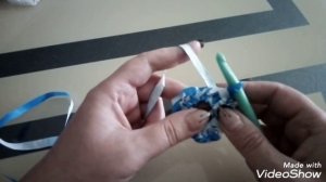 КАК СВЯЗАТЬ КРУГЛЫЙ КОВРИК ИЗ МОЛОЧНЫХ ПАКЕТОВ / СХЕМА