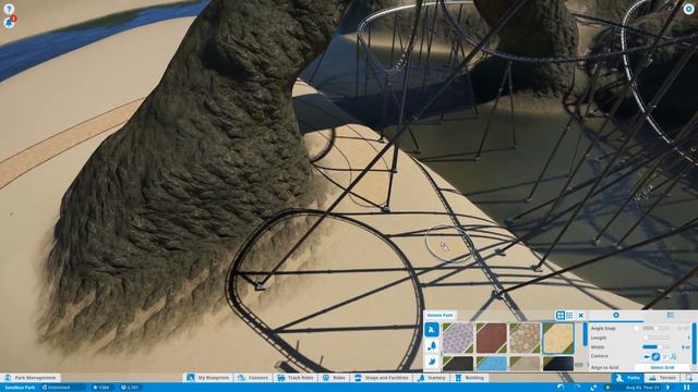 Planet Coaster - Part 22 - Path Planning смотреть онлайн