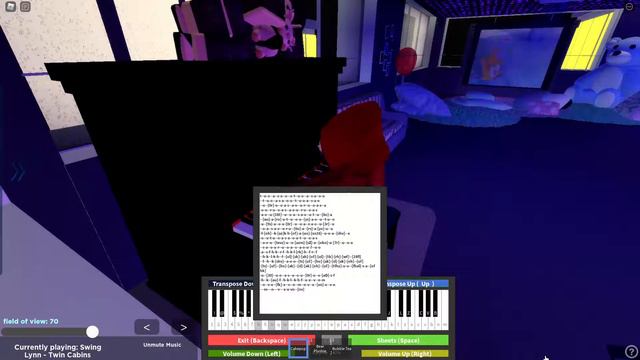 Stranger Things Roblox Piano!!! (Sheets in the desc!) смотреть онлайн