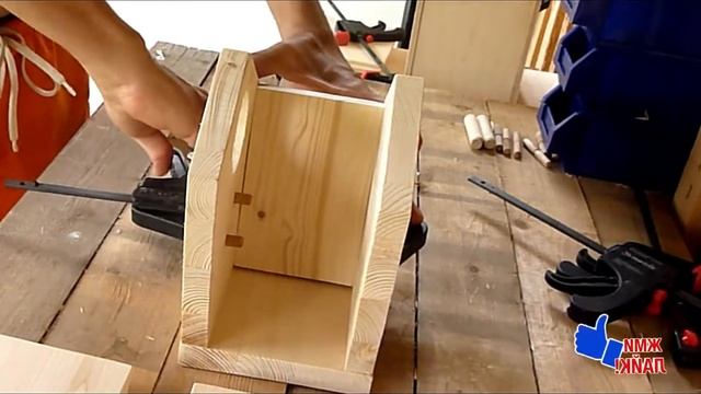 Как сделать креативный скворечник/How To Make A Creative Birdhouse.