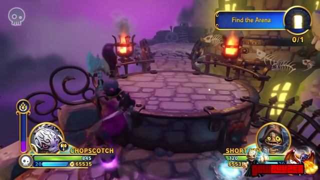 Skylanders Imaginators - Chopscotch & Short Cut GAMEPLAY - CRAZY UNDEAD CUTTER TEAM смотреть онлайн