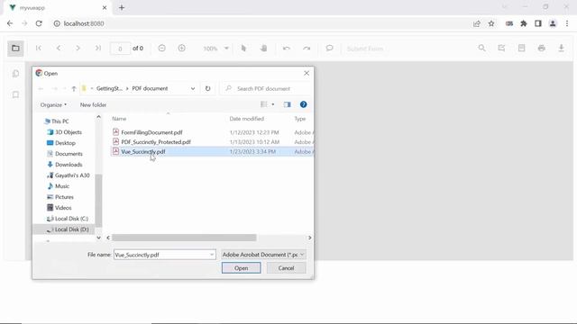Getting Started with Vue PDF Viewer Component смотреть онлайн