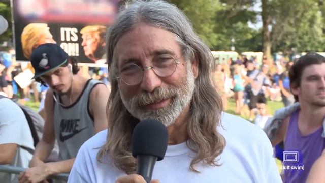 Eric Near The DNC | The Eric Andre Show | Adult Swim