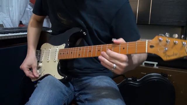 #Fender Stratocaster Japan (2004)Jam clean & drive track# смотреть онлайн
