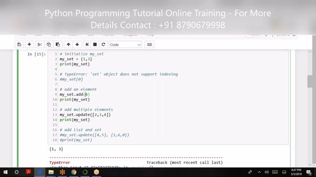 Python Programming Tutorial Online Training in Adithyaelearning смотреть онлайн