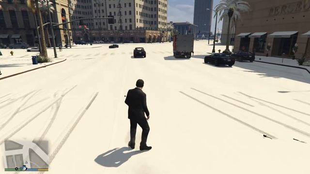 GTA 5 mod Living Snowman - ГТА 5 моды - установка и обзор мода смотреть онлайн