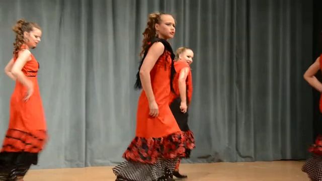Испанский Танец - GB Dance and Music festival Moscow ensemble Accent смотреть онлайн