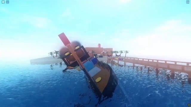 ROBLOX SINKING SHIP GAME RTX ON HIGH GRAPHIC смотреть онлайн