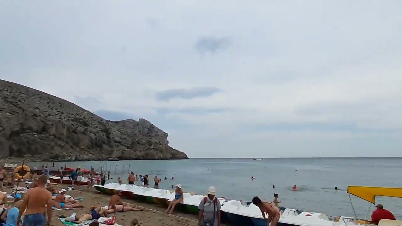 Пляж в Судаке смотреть онлайн
