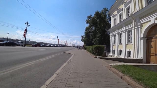 Санкт-Петербург, Васильевский остров. Велопрогулка (часть 1/5)