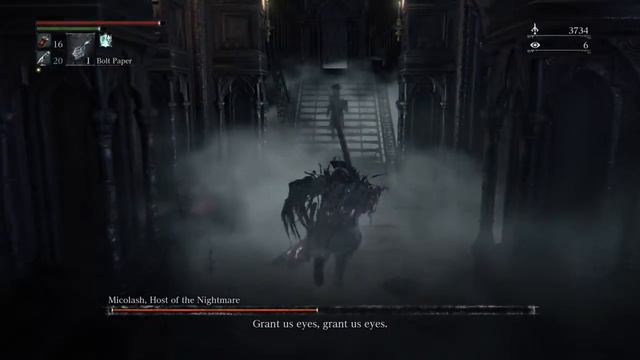 Bloodborne™ Micolash Host of The NIghtmare Boss Fight смотреть онлайн