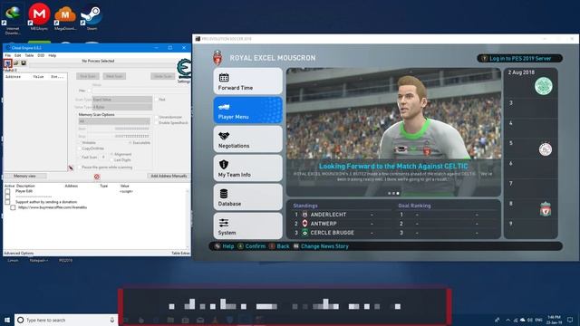 Hack or cheat player attributes in PES 2019 (Works in every version) смотреть онлайн