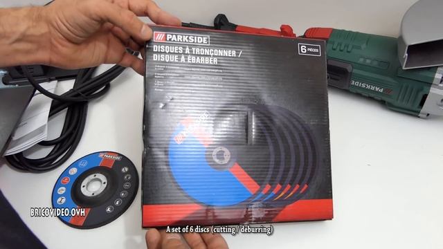 lame meuleuse angle 230 mm lidl parkside disques angle grinder winkelschleifer смотреть онлайн