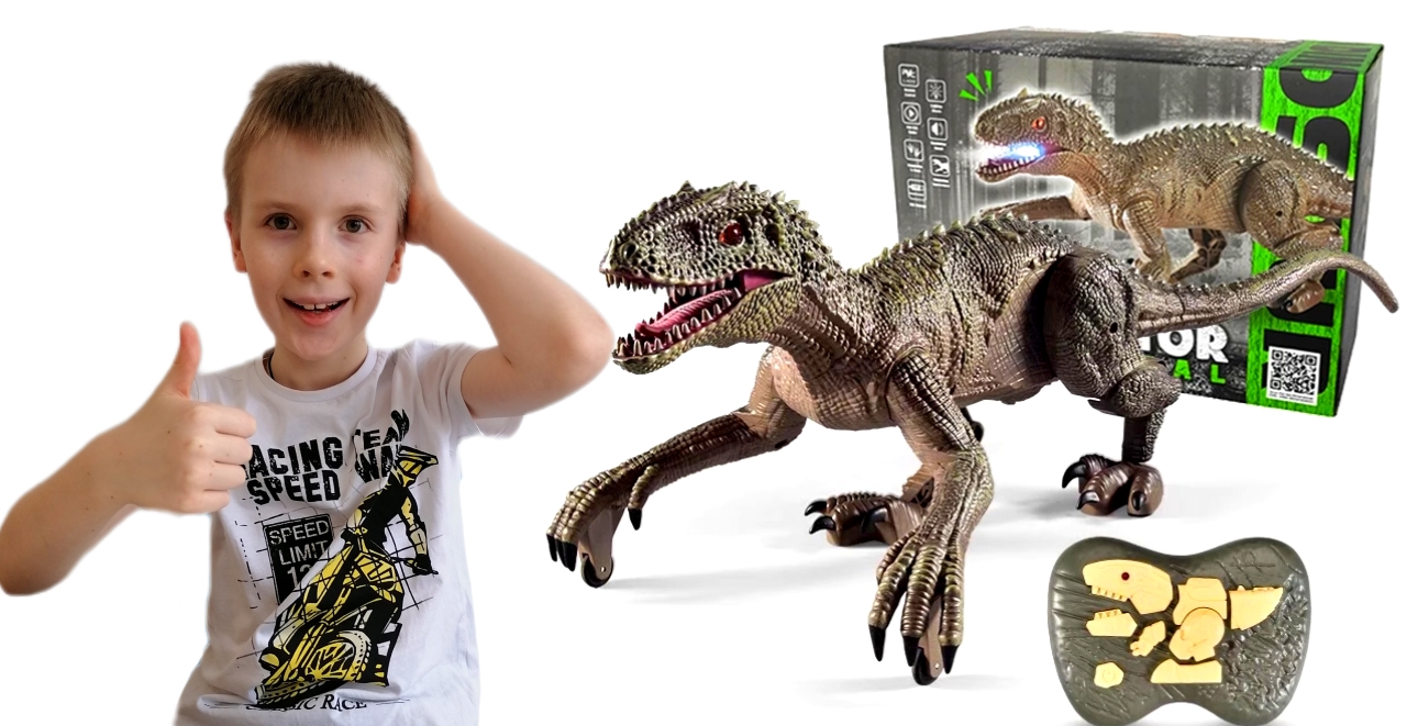 Устин и ДИНОЗАВРЫ в МИРЕ ЮРСКОГО ПЕРИОДА_ ВЕЛОЦИРАПТОР !Динозавр MKTOYS Велоцираптор со звуком. смотреть онлайн