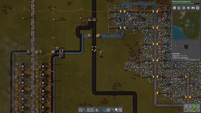 Factorio прохождение - версия 0.16 - #5 Плавильный цех железных пластин смотреть онлайн