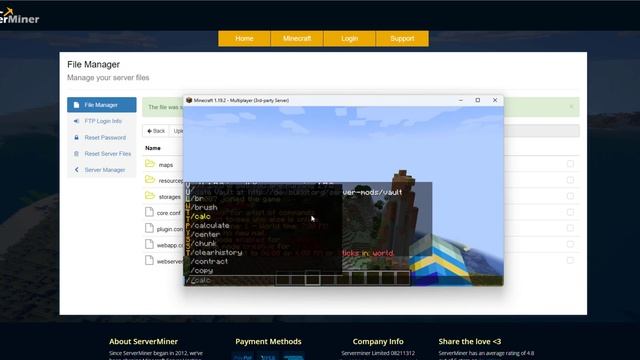 Create 3D maps of your world in a web browser in Minecraft with BlueMap Plugin смотреть онлайн