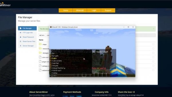 Create 3D maps of your world in a web browser in Minecraft with BlueMap Plugin
