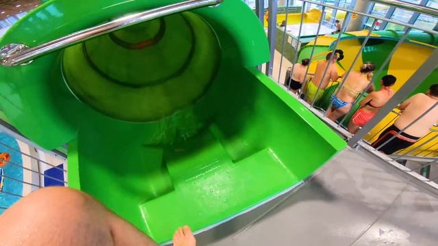 Aquapark Koszalin | All Water Slides смотреть онлайн