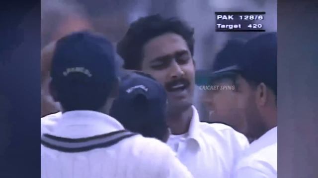 Anil Kumble Historical 10 wickets Haul 10/74 Against Pakistan ? | Ind vs Pak 2nd Test 1999 at Delh смотреть онлайн