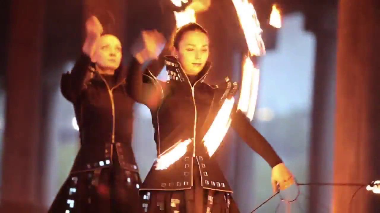 Фаер шоу "Призма", г. Омск смотреть онлайн