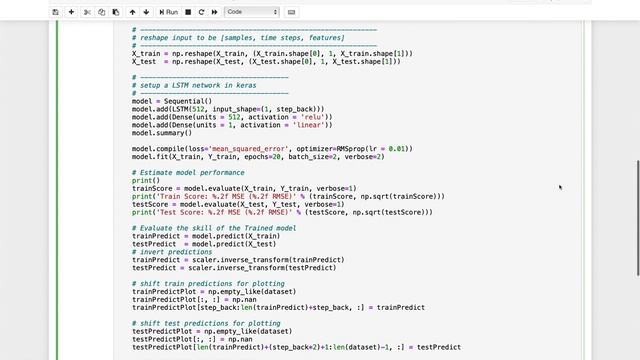 How to predict a timeseries using LSTM in Keras смотреть онлайн