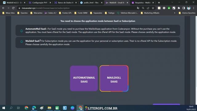 COMO INSTALAR O PHP SCRIPT MAILDOLL - BLITER GPL смотреть онлайн