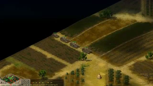 Blitzkrieg (mod GZM). Map "Sandomierz bridgehead". Почти ничья. смотреть онлайн