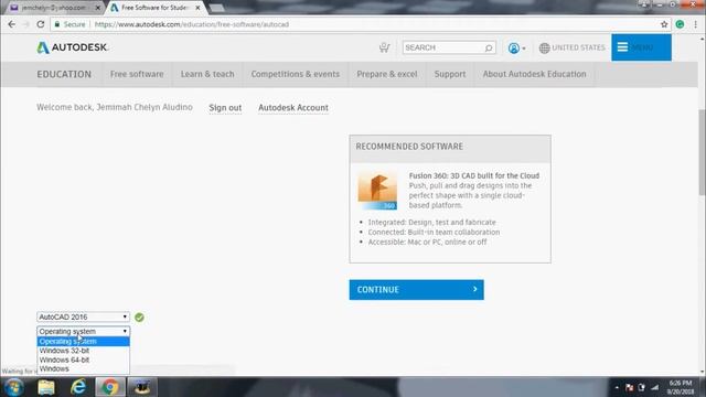 How To Download and Install AutoCAD 2016 - Free Student Software смотреть онлайн