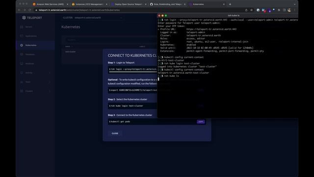 Teleport Kubernetes Demo | Setup, RBAC, Event Auditing смотреть онлайн