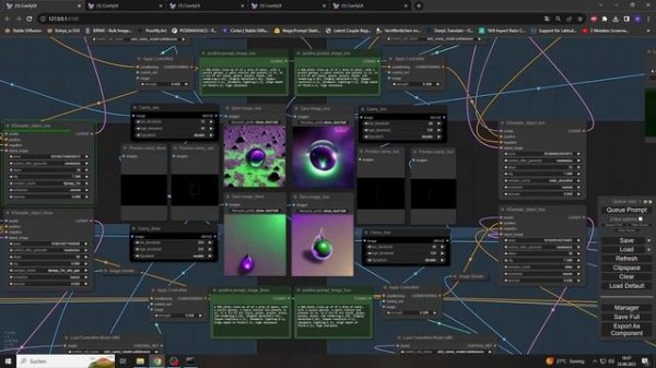 ComfyUI AI: SDXL Canny Controlnet Model, Setup and Creative Testing