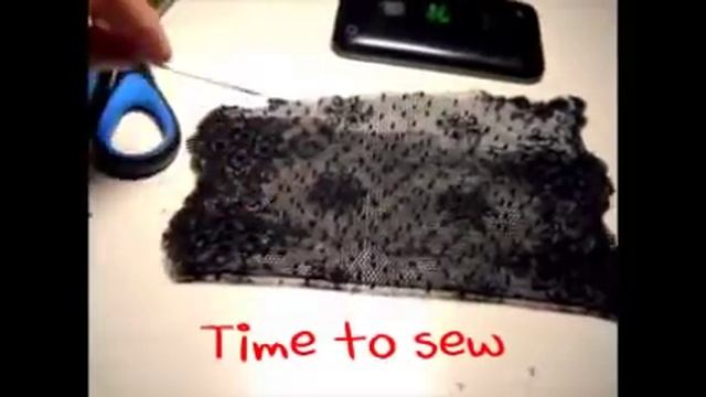 How to make AWESOME lace gloves! смотреть онлайн