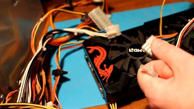 Переходник 6 pin 8 pin для видеокарты своими руками смотреть онлайн