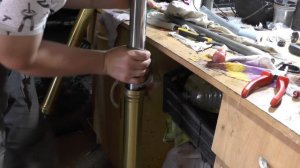 Обслуживание вилки Honda CRF250L