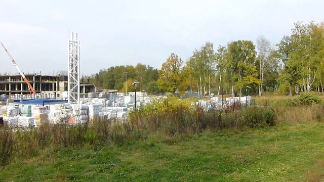 Стройка за магазаином Кастарама в Щелково смотреть онлайн