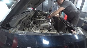 снятие гбц, разбока гбц, замена прокладок гбц pajero 3.8 бензин