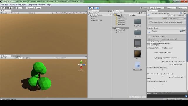 #1 Unity tips - Coroutine vs "Coroutine" смотреть онлайн