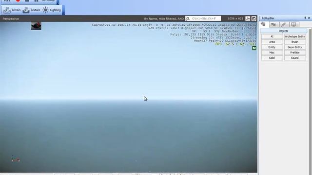 CryEngine 3 Урок 1 - Ознакомление с движком смотреть онлайн