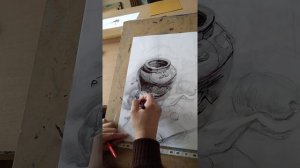 Штриховка выпускного натюрморта