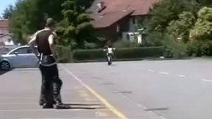 Ghost Rider против полиции. Часть 2