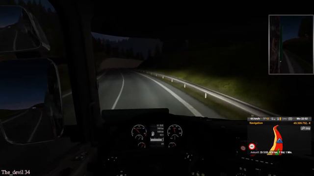 Euro Truck Simulator 2 Beyond the baltic Sea +++ Wind ist D--f+++ смотреть онлайн