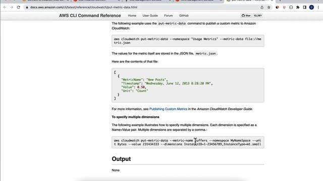 How To: Custom Metric Data To CloudWatch (3 Min) | Using AWS CLI Put-Metric-Data смотреть онлайн
