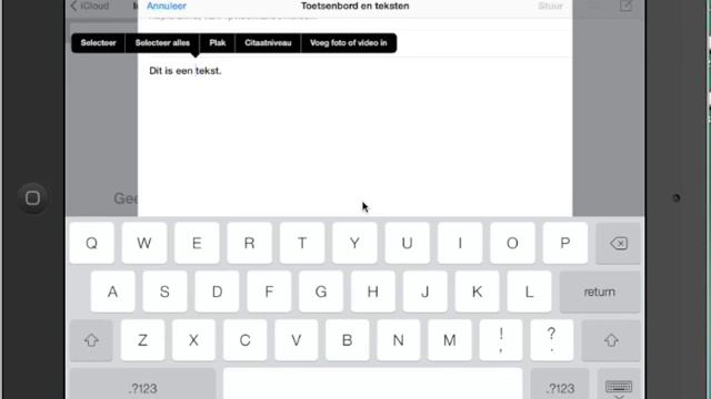 ASCC cursus iPad - Toetsenbord en tekst смотреть онлайн