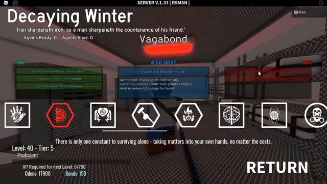 Roblox Decaying Winter | Vagabond Beginners Guide смотреть онлайн