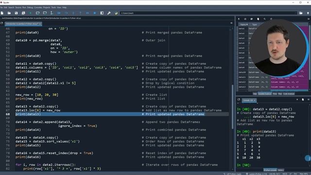 Introduction to pandas Library in Python (Tutorial & Examples) | DataFrame Manipulation & Analysis смотреть онлайн